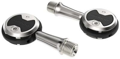 Wahoo Speedplay Zero Extended Spindle Pedals - Black and Silver - 59mm Spindle, Black and Silver